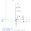 Kyocera Nagy előtolású maró MFH micro 14/3 mm
