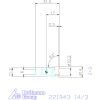 Kyocera Nagy előtolású maró MFH micro 14/3 mm