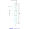 Kyocera Síkmaró 47,5° MFPN45 200/14 mm