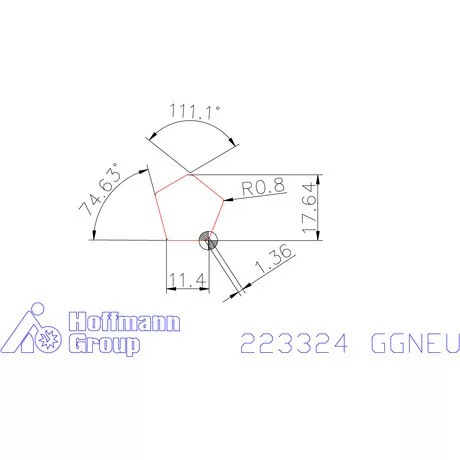 PNEG 1106XNER-W Wiper GG