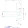Kyocera Sarokmaró 90° MFWN 80/5 mm