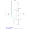 Kyocera Sarokmaró 90° MFWN 63/3 mm