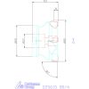 Kyocera Sarokmaró 90° MFWN 80/4 mm