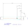 Kyocera Sarokmaró 90° MEV 20/2 mm