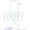 Kyocera Sarokmaró 90° MEV 40/5 mm