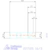 Kyocera Sarokmaró 90° MECX 16/3 mm