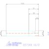 Kyocera Sarokmaró 90° MEC11T 16/2 mm