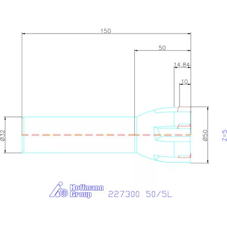 Kyocera Sarokmaró 90° MEC11T 50/5L mm