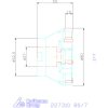 Kyocera Sarokmaró 90° MEC11T 80/7 mm