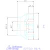 Kyocera Sarokmaró 90° MEC17 80/6 mm