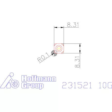 Garant Váltólapka NC központozóhoz 10G