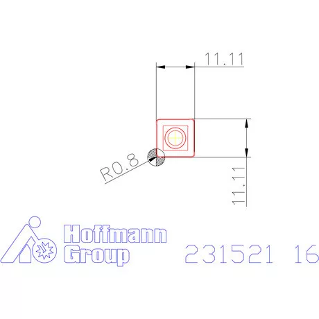 Garant Váltólapka NC központozóhoz 16