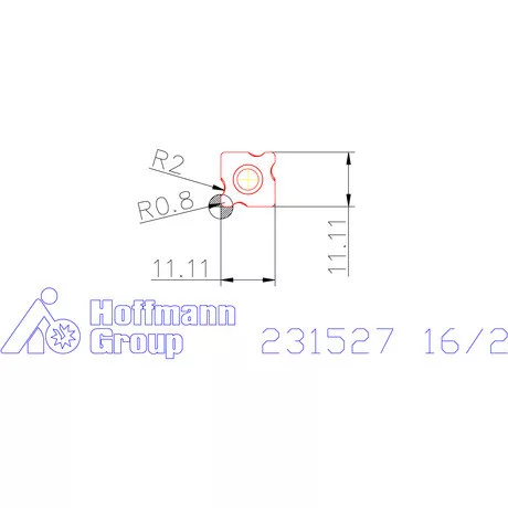 Garant Rádiusz váltólapka 16/2