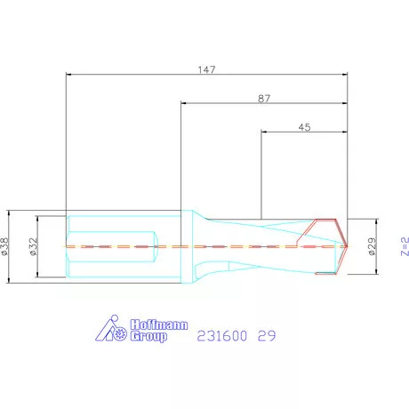 Garant HiPer-Drill alapszerszám 29 mm