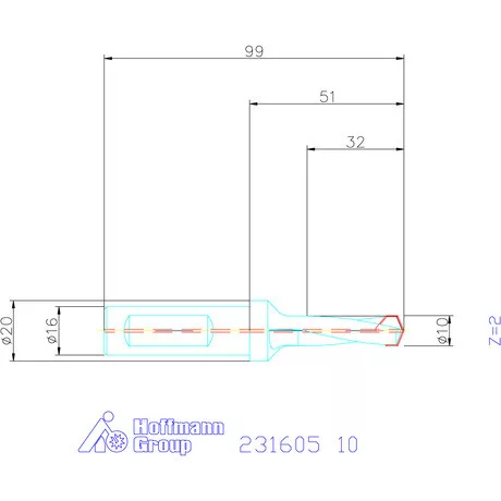 Garant HiPer-Drill alapszerszám 10 mm