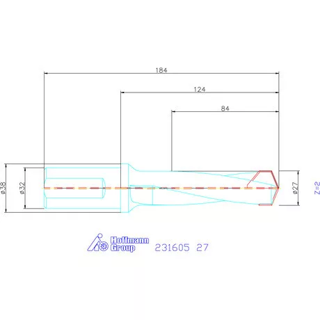 Garant HiPer-Drill alapszerszám 27 mm