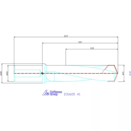 Garant HiPer-Drill alapszerszám 41 mm