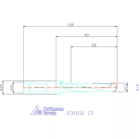Garant HiPer-Drill alapszerszám 13 mm