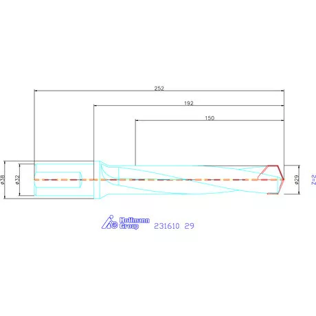 Garant HiPer-Drill alapszerszám 29 mm