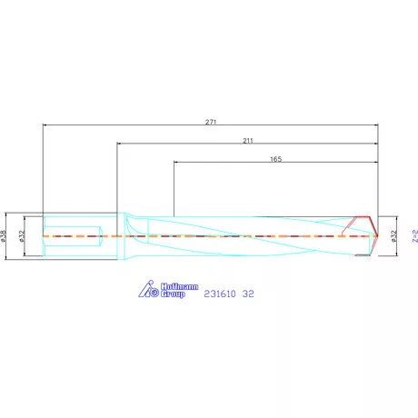 Garant HiPer-Drill alapszerszám 32 mm