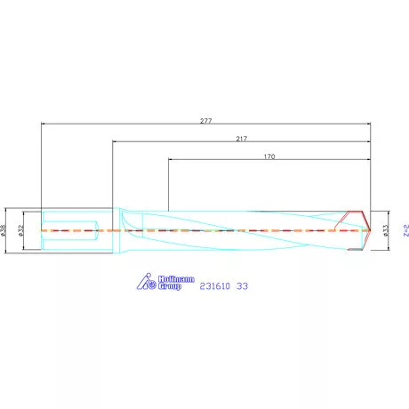 Garant HiPer-Drill alapszerszám 33 mm