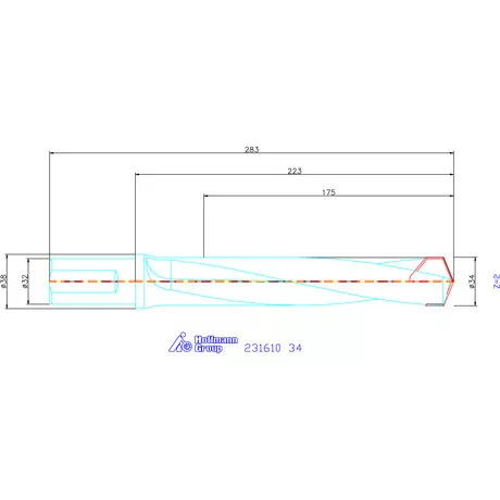 Garant HiPer-Drill alapszerszám 34 mm