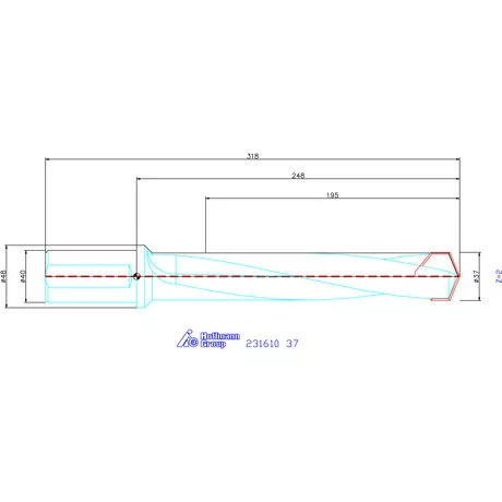 Garant HiPer-Drill alapszerszám 37 mm