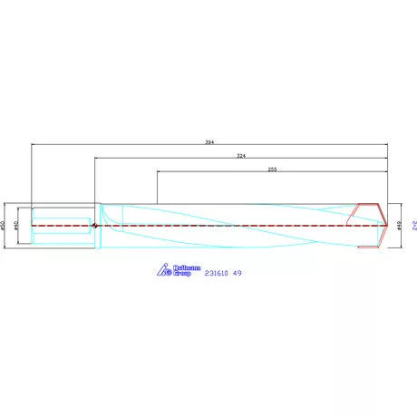 Garant HiPer-Drill alapszerszám 49 mm