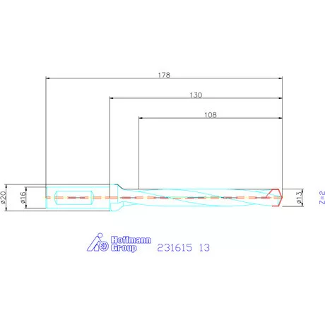 Garant HiPer-Drill alapszerszám 13 mm