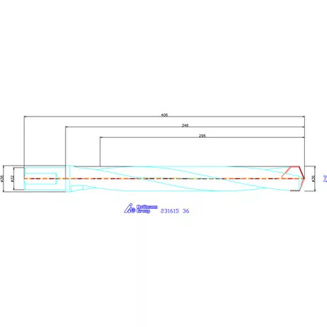 Garant HiPer-Drill alapszerszám 36 mm