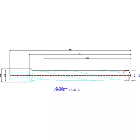 Garant HiPer-Drill alapszerszám 37 mm
