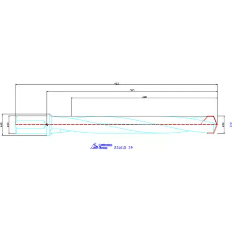 Garant HiPer-Drill alapszerszám 39 mm