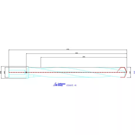 Garant HiPer-Drill alapszerszám 41 mm