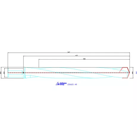 Garant HiPer-Drill alapszerszám 49 mm