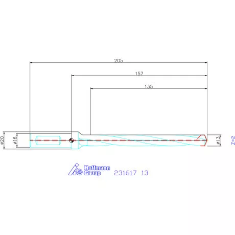 Garant HiPer-Drill alapszerszám 13 mm