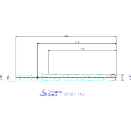 Garant HiPer-Drill alapszerszám 14,5 mm