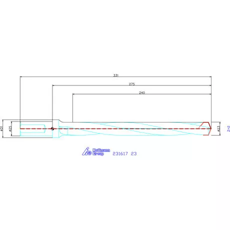 Garant HiPer-Drill alapszerszám 23 mm