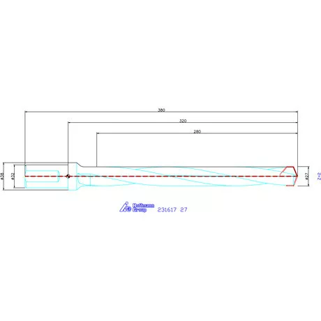 Garant HiPer-Drill alapszerszám 27 mm