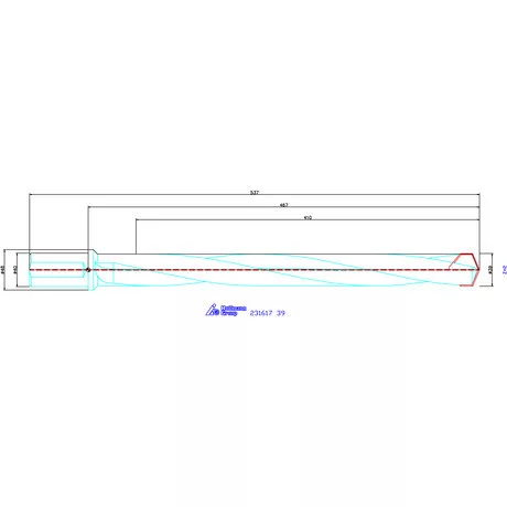 Garant HiPer-Drill alapszerszám 39 mm