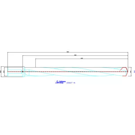 Garant HiPer-Drill alapszerszám 41 mm