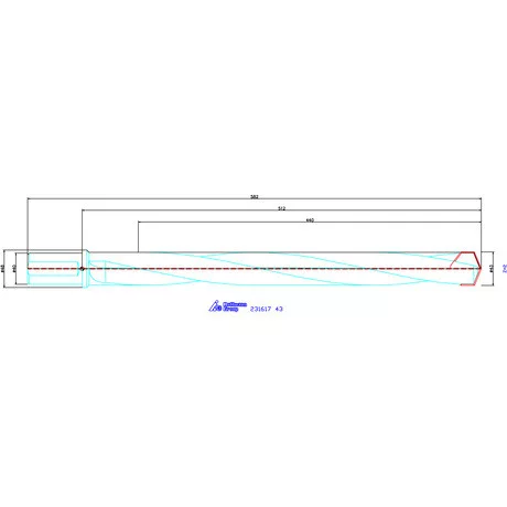 Garant HiPer-Drill alapszerszám 43 mm