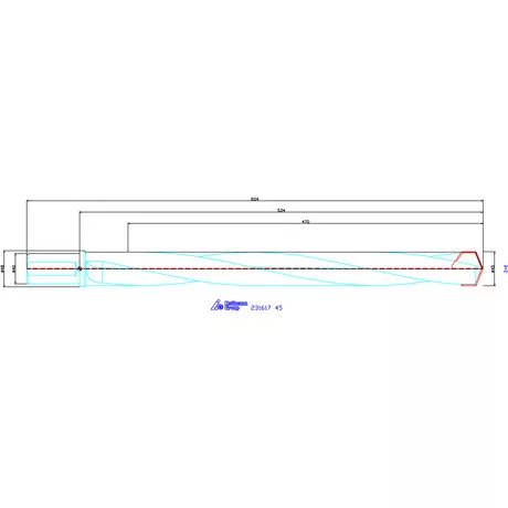 Garant HiPer-Drill alapszerszám 45 mm