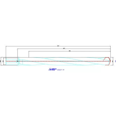 Garant HiPer-Drill alapszerszám 47 mm