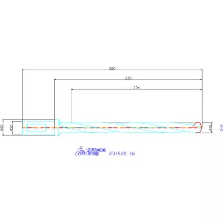 Garant HiPer-Drill alapszerszám 16 mm