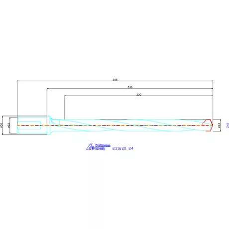 Garant HiPer-Drill alapszerszám 24 mm