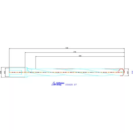 Garant HiPer-Drill alapszerszám 27 mm
