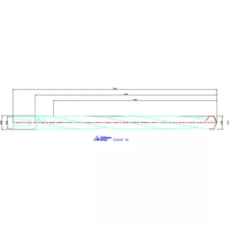 Garant HiPer-Drill alapszerszám 36 mm