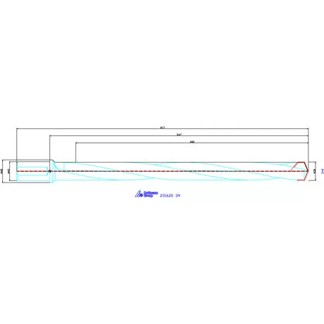 Garant HiPer-Drill alapszerszám 39 mm