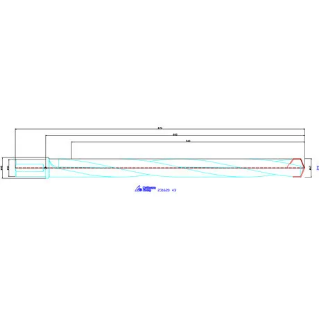 Garant HiPer-Drill alapszerszám 43 mm