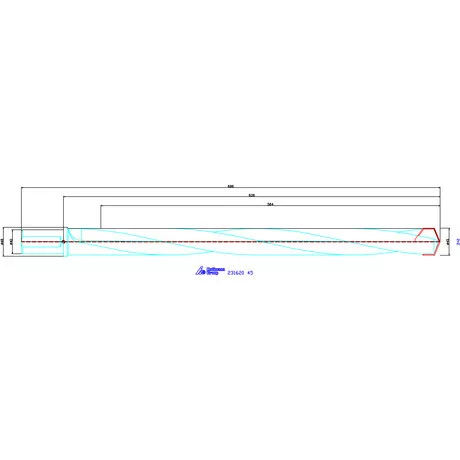 Garant HiPer-Drill alapszerszám 45 mm